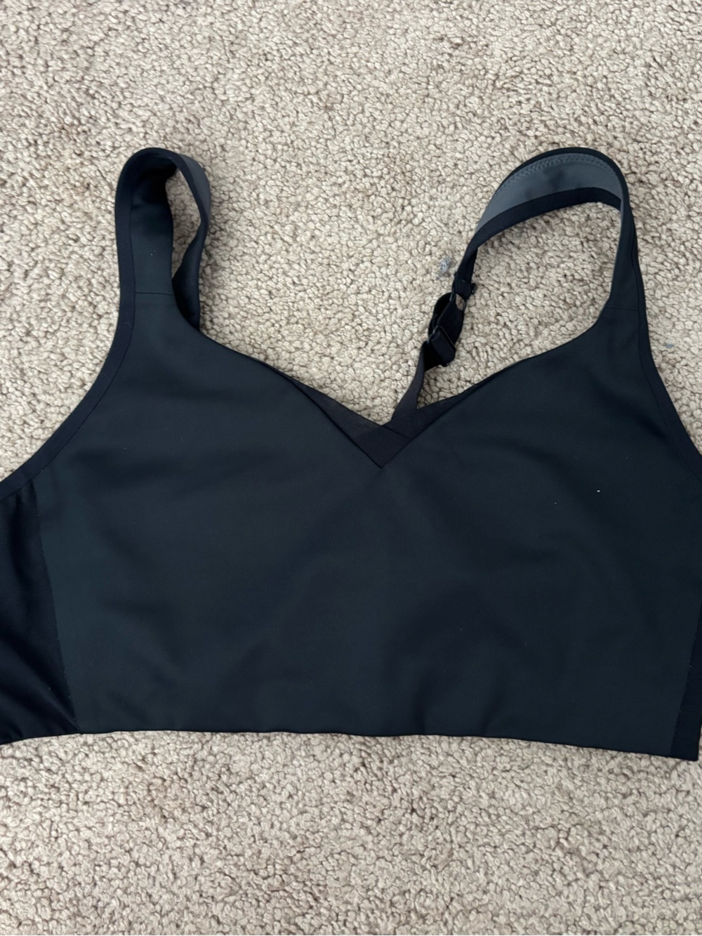 Brooks Black Supportive Sports Bra 36 D